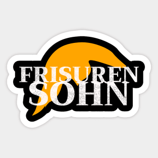 Frisurensohn Trump Biden Friseur Frisur Sticker